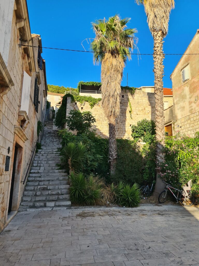 Historische Altstadt von Vis auf der kroatischen Insel Vis